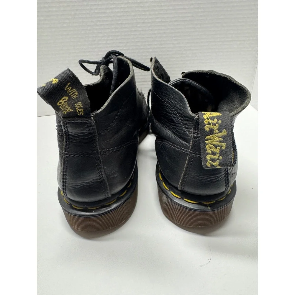 Dr. Martens 8088 Vintage Made in England Black Leather Monkey‎ Boots Mens 8